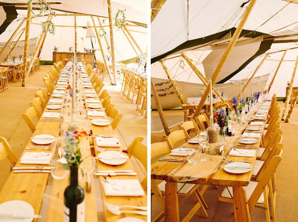 Tips for planning a teepee wedding